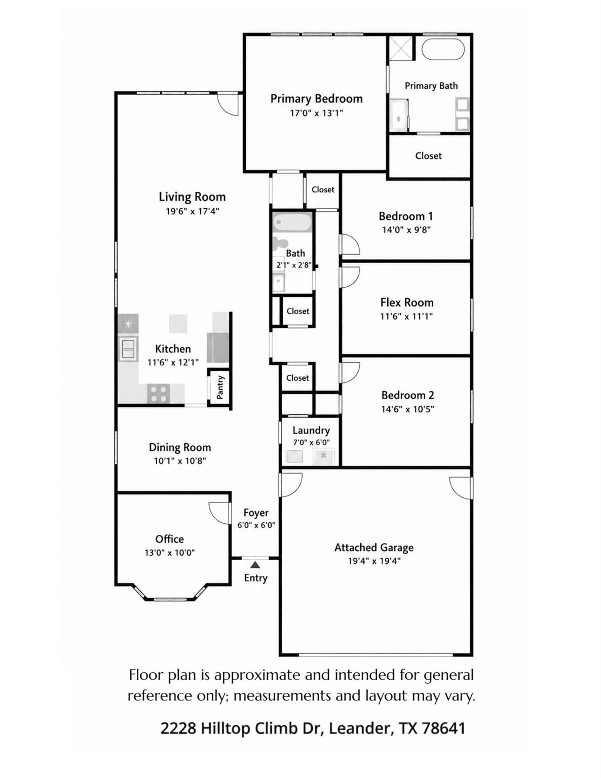 2228 Hilltop Climb Dr, Leander, TX 78641
